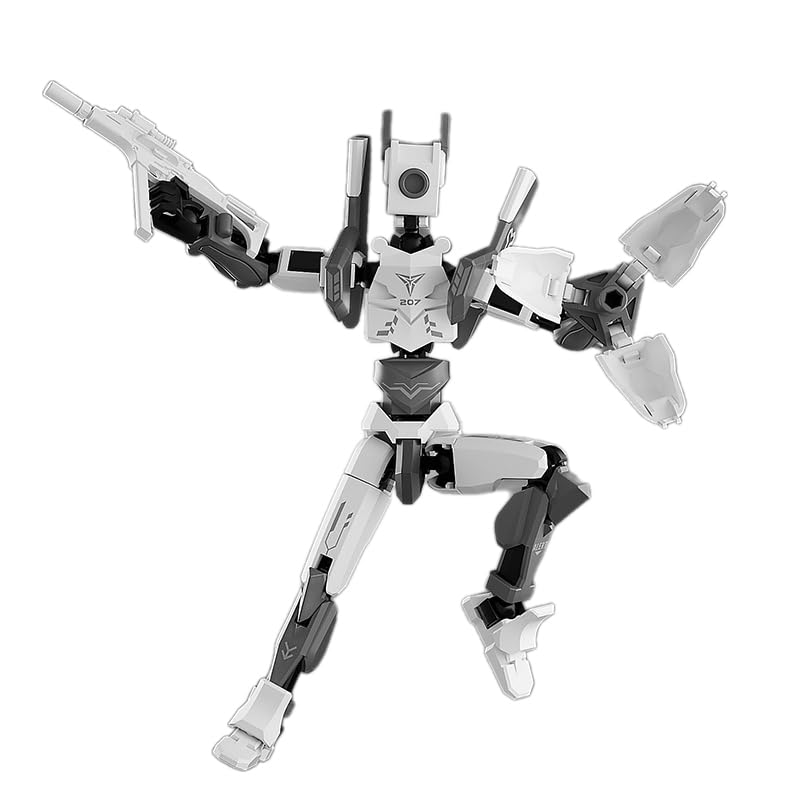 Mech T13 - Figura de acción impresa en 3D, figura de acción